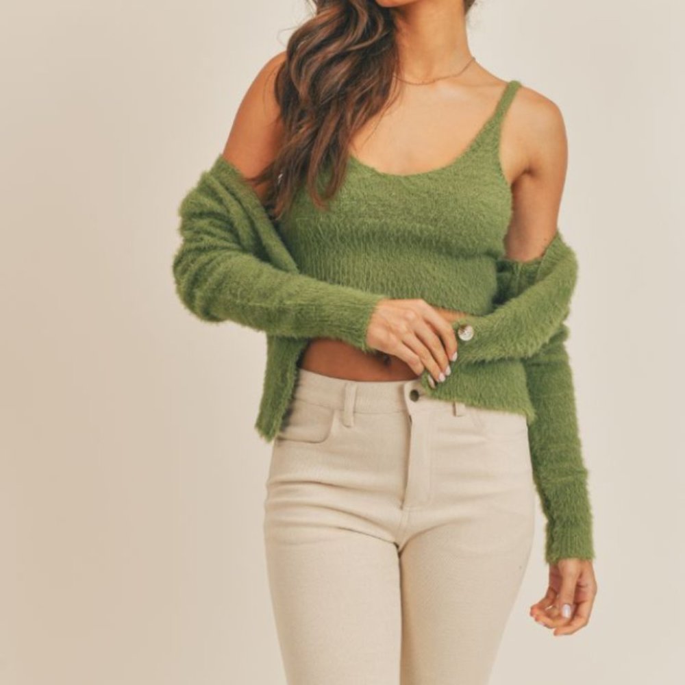 Woodland Cardi & Cami Set